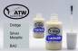 Preview: Dodge, Silver Metallic, BA2: 20ml Lackstift + 20ml Klarlack - Set, von ATW Autoteile West.